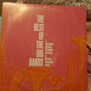 Vintage The Best Of The Big Bands “Vinyl Record”